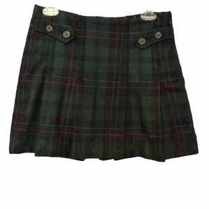 Tartan Plaid Skirt size 1 wool mini | Vintage Gap